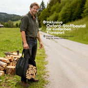 Yorbay Kaminholzregal 2 Ebenen aus Metall mit Oxford - Tasche - YB123-T088 - 6 - yorbiy.com