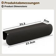 Yorbay Metall Schlüsselbrett mit Ablage und 6 Haken - YB141-T099 - 3 - yorbiy.com