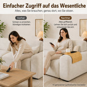 Yorbay Sofa-Armlehnen-Tablett aus Bambus mit 360° Becherhalter - YC011-Z126 - 6 - yorbiy.com