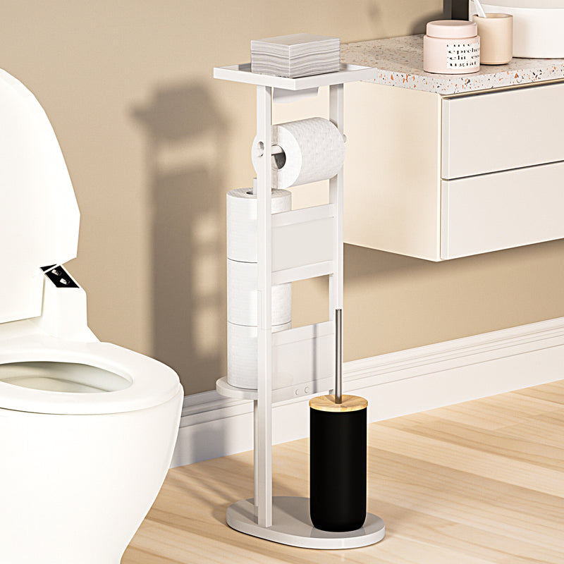 Yorbay Stand WC - Garnitur aus Bambus - YB025 - Z046 - 26 - yorbiy.com