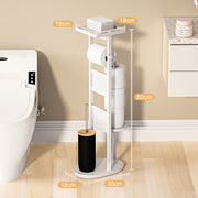 Yorbay Stand WC - Garnitur aus Bambus - YB025 - Z046 - 20 - yorbiy.com