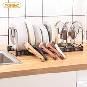 Yorbay Topfdeckelhalter mit 10 verstellbaren Fächern - F210 - 2 - yorbiy.com