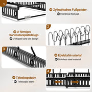Yorbay Topfdeckelhalter mit 10 verstellbaren Fächern - F210 - 6 - yorbiy.com