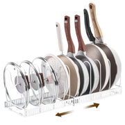 Yorbay Topfdeckelhalter mit 10 verstellbaren Fächern - F211 - 10 - yorbiy.com