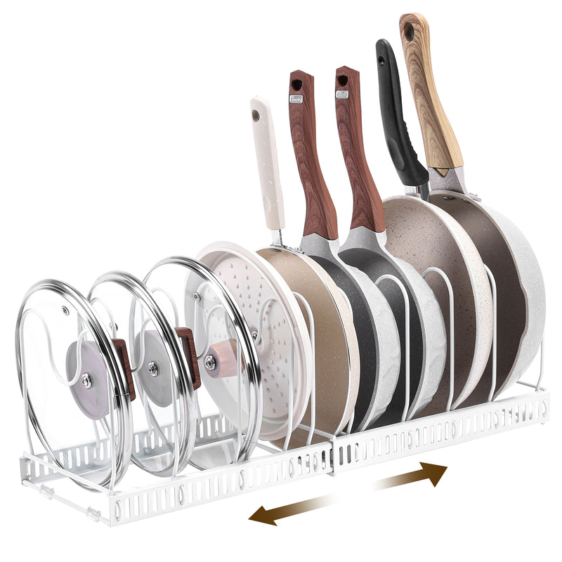 Yorbay Topfdeckelhalter mit 10 verstellbaren Fächern - F211 - 10 - yorbiy.com