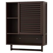 Yorbay Badezimmerschrank mit Tür und Regalen, 70 x 56 x 20 cm - YB070 - Z096 - 18 - yorbiy.com