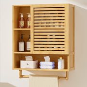 Yorbay Badezimmerschrank mit Tür und Regalen, 70 x 56 x 20 cm - YB070 - Z094 - 8 - yorbiy.com