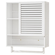 Yorbay Badezimmerschrank mit Tür und Regalen, 70 x 56 x 20 cm - YB070 - Z095 - 10 - yorbiy.com