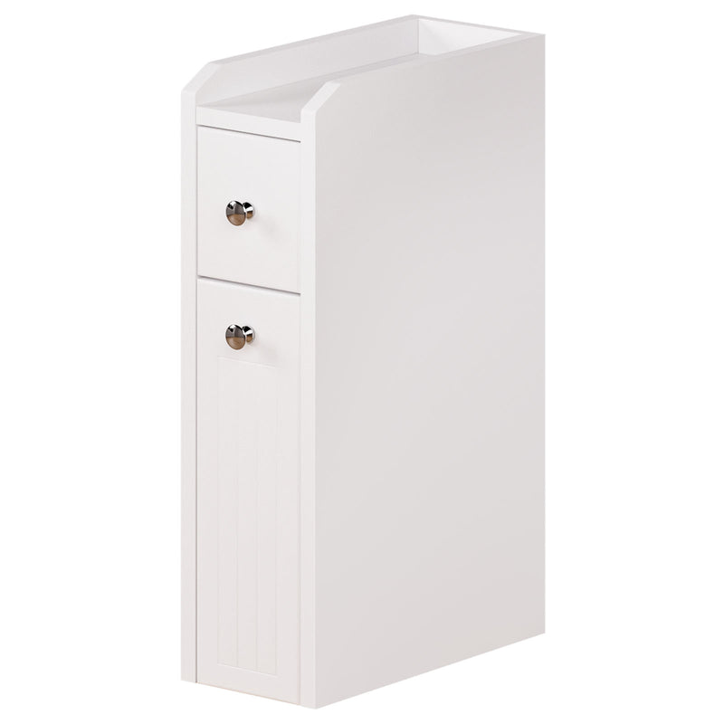 Yorbay schmaler Badezimmerschrank mit Schubladen, 18×40×70 cm - YB114-D061 - 1 - yorbiy.com