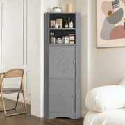 Eck - Badschrank mit zwei Ablagefächern und verstellbarem Einlegeboden - YB - WF314510AAE - 8 - yorbiy.com