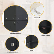 Eck - Badschrank mit zwei Ablagefächern und verstellbarem Einlegeboden - YB - WF314510AAB - 14 - yorbiy.com
