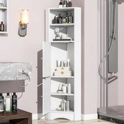 Eck - Badschrank mit zwei Ablagefächern und verstellbarem Einlegeboden - YB - WF314510AAK - 18 - yorbiy.com
