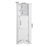 Eck - Badschrank mit zwei Ablagefächern und verstellbarem Einlegeboden - YB - WF314510AAK - 19 - yorbiy.com
