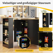 360° drehbarer Stehtisch auf Rollen - YB - N620P20633435S - 14 - yorbiy.com