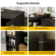 Um 360° drehbarer Bartisch, multifunktionaler Ess - und Barschrank - YB - N620P20771214S - 13 - yorbiy.com