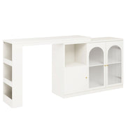 Um 360° drehbarer Bartisch, multifunktionaler Ess - und Barschrank - YB - N620P20771214W - 1 - yorbiy.com