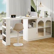 Um 360° drehbarer Bartisch, multifunktionaler Ess - und Barschrank - YB - N620P20771214W - 7 - yorbiy.com
