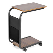 Yorbay C - förmiger Beistelltisch auf Rollen, 30×45×65 cm - YB058-T052A - 1 - yorbiy.com