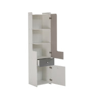 Hohes Bücherregal für Teenager, 45 x 40 x 184 cm - YB - 32159697WAA - 1 - yorbiy.com