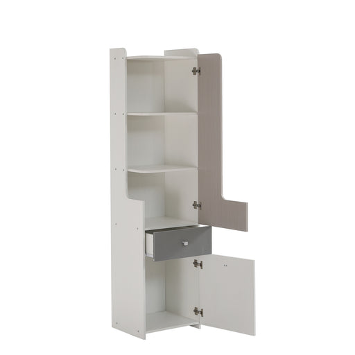 Hohes Bücherregal für Teenager, 45 x 40 x 184 cm - YB - 32159697WAA - 1 - yorbiy.com