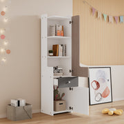 Hohes Bücherregal für Teenager, 45 x 40 x 184 cm - YB - 32159697WAA - 7 - yorbiy.com
