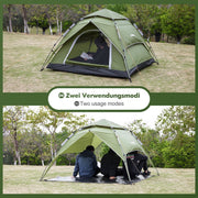 Yorbay Pop - Up - Zelt für 3 - 4 Personen Grasgrün - YB004-S093 - 8 - yorbiy.com