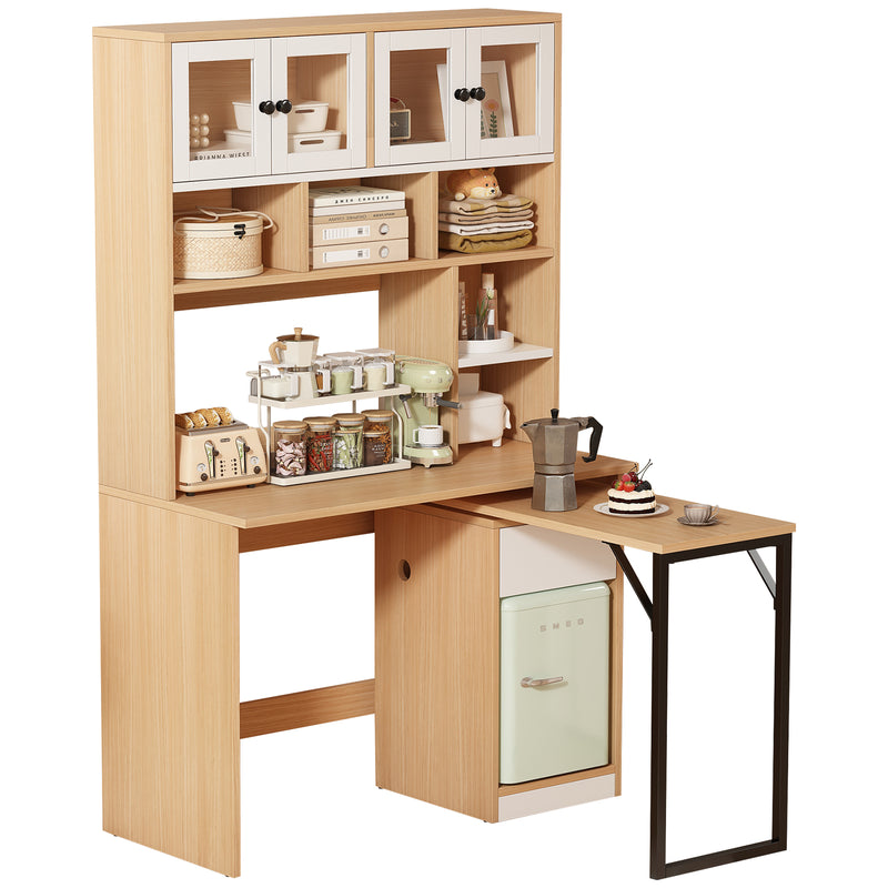 Schreibtisch mit drehbarer Tischplatte - YB - LY316292AAB - 9 - yorbiy.com