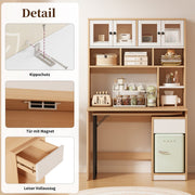 Schreibtisch mit drehbarer Tischplatte - YB - LY316292AAB - 4 - yorbiy.com