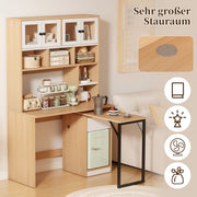Schreibtisch mit drehbarer Tischplatte - YB - LY316292AAB - 6 - yorbiy.com