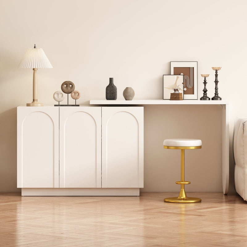 Drehbarer L - förmiger Eck - Schreibtisch mit Schrank - YB - LY316604AAA - 8 - yorbiy.com