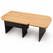 Yorbay LED Couchtisch 2er-Set modular mit 2 Schubladen - YW024-D094 - 13 - yorbiy.com