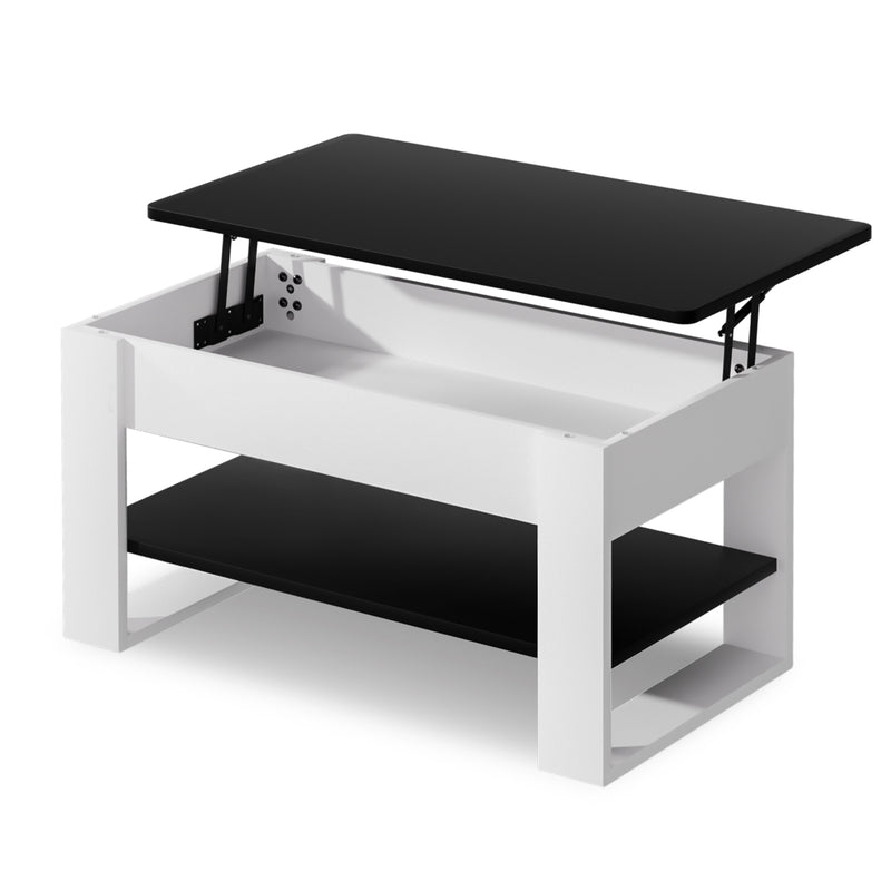 Yorbay Couchtisch mit Lift - Top, Stauraum & Ablage - YW005-D072 - 10 - yorbiy.com