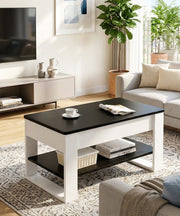 Yorbay Couchtisch mit Lift - Top, Stauraum & Ablage - YW005-D072 - 11 - yorbiy.com