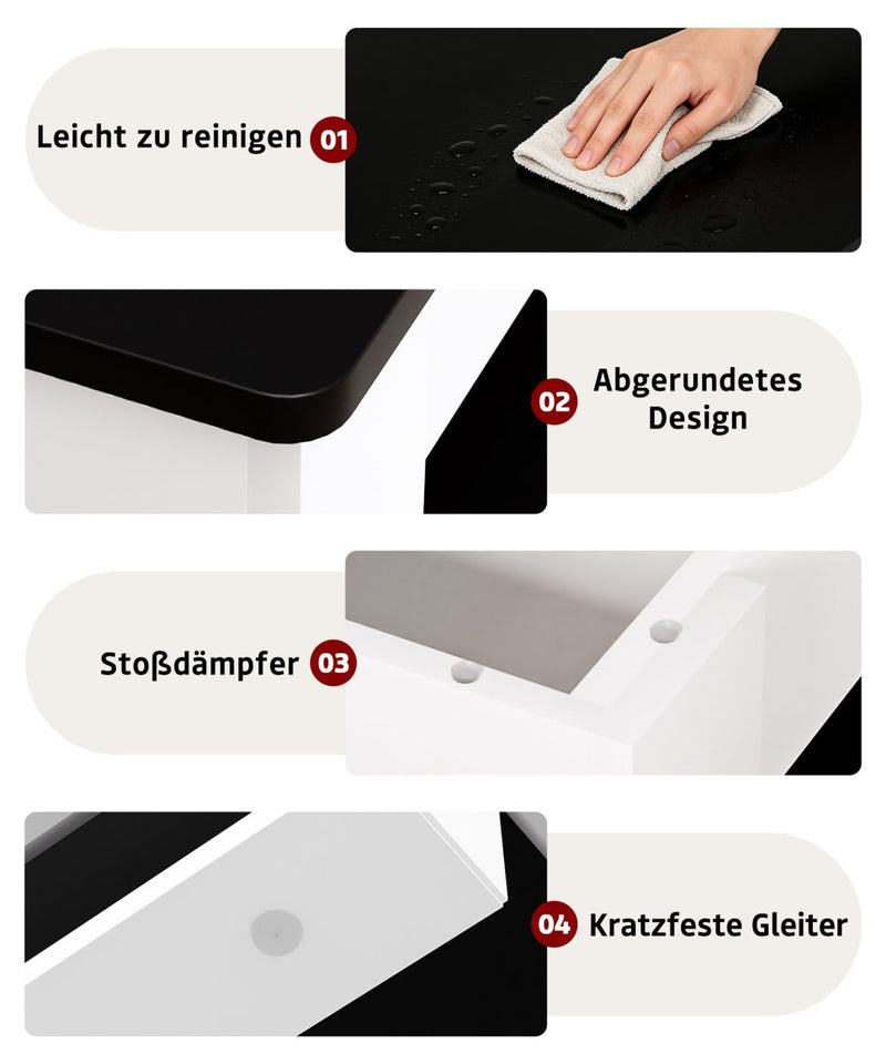 Yorbay Couchtisch mit Lift - Top, Stauraum & Ablage - YW005-D072 - 15 - yorbiy.com