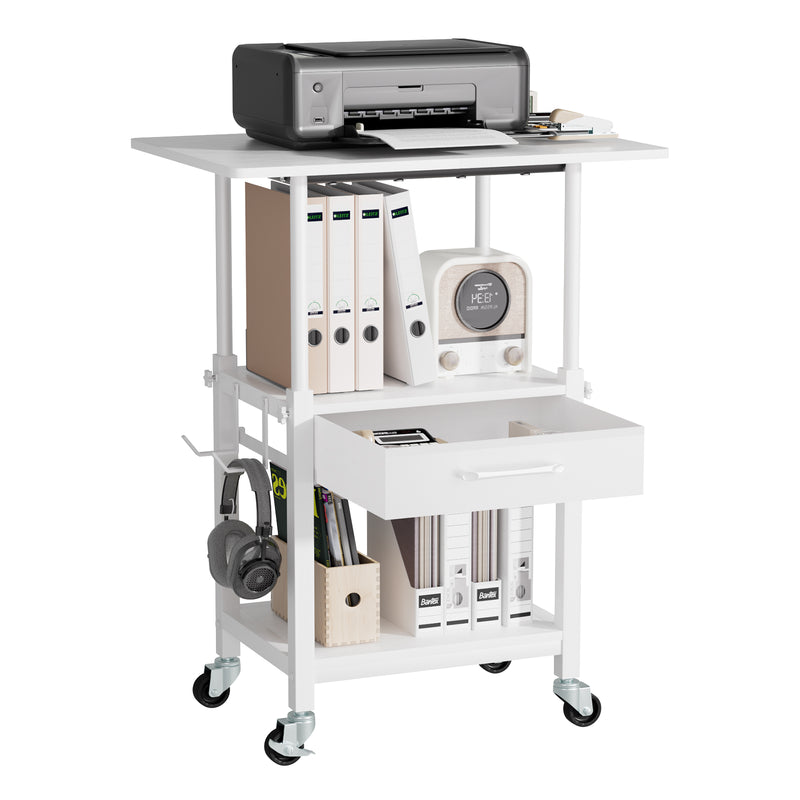 Yorbay Druckerständer mit Rollen höhenverstellbar 56–78 cm - YS035-T122 - 17 - yorbiy.com