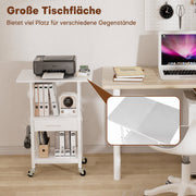Yorbay Druckerständer mit Rollen höhenverstellbar 56–78 cm - YS035-T121 - 13 - yorbiy.com