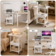 Yorbay Druckerständer mit Rollen höhenverstellbar 56–78 cm - YS035-T121 - 12 - yorbiy.com