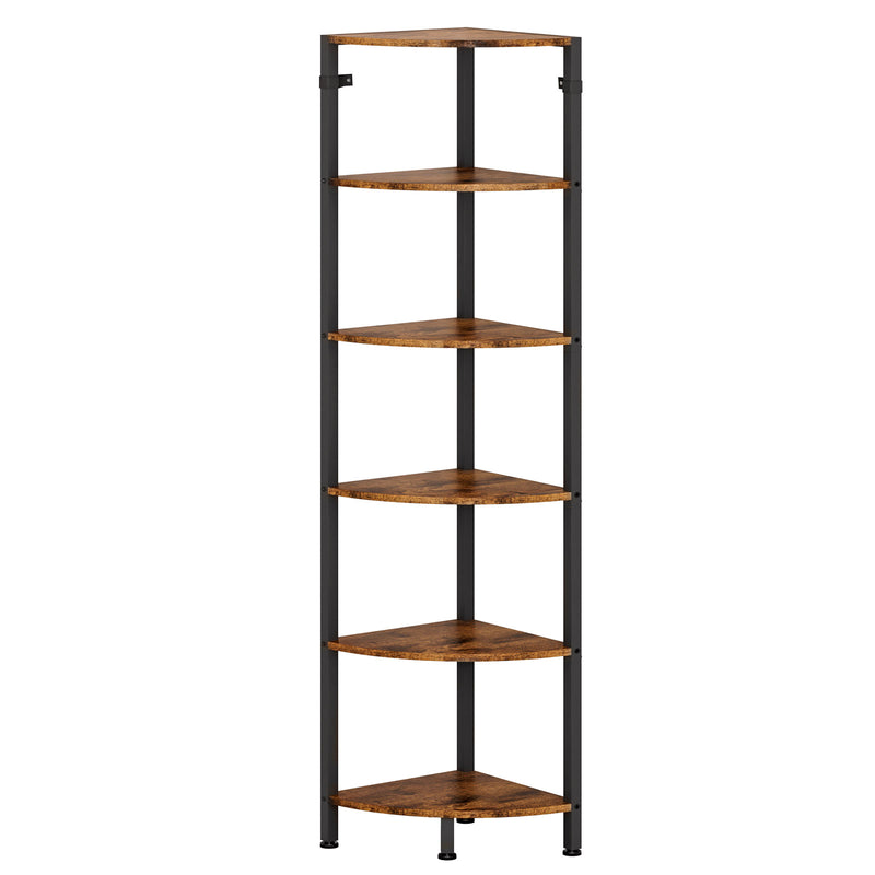 Yorbay Eckregal mit 6 Ebenen im Industrie - Design - YB121-T087 - 1 - yorbiy.com