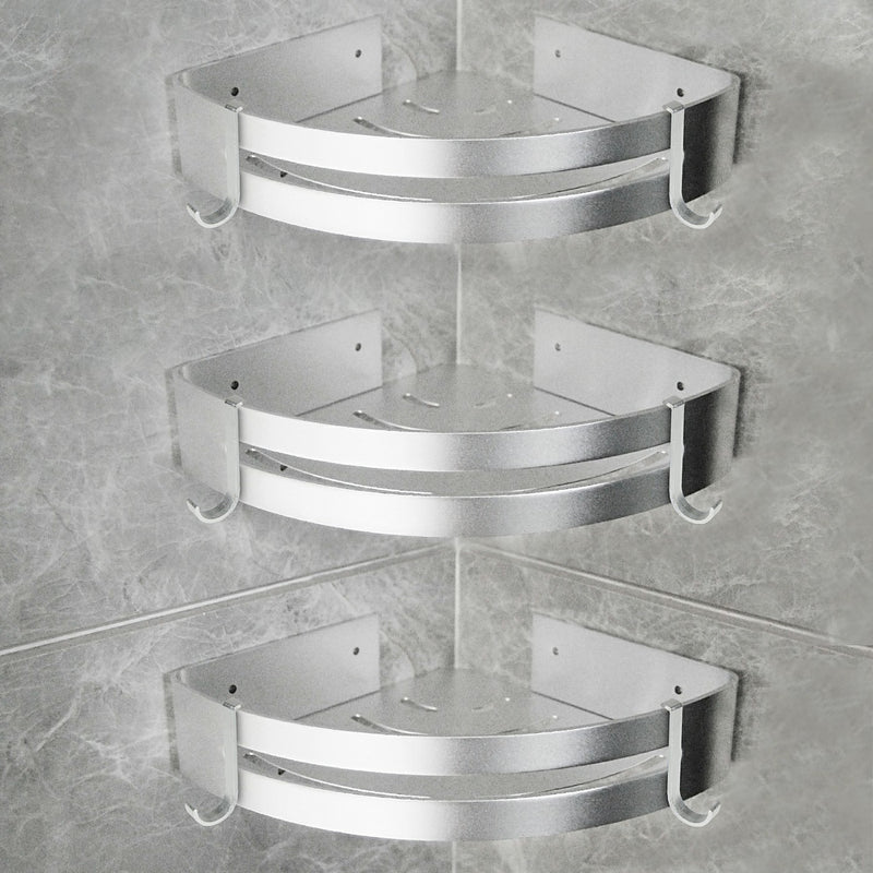 Yorbay 3 Stücke Duschregal aus Aluminium, ohne Bohren zu montieren - F06 - 9 - yorbiy.com