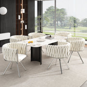 Esszimmerstuhl 360 - Grad drehbar, 2er / 4er / 6er Set - YB - N634P205010B - 7 - yorbiy.com