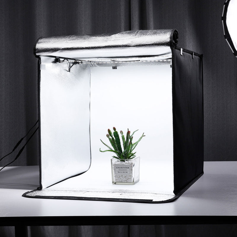 Yorbay Fotobox 52 x 52 x 52 cm mit dimmbarer LED - F208 - 4 - yorbiy.com