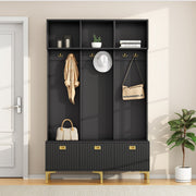 Garderoben - Set mit Bank, Haken & Stauraum - YB - N657P23810910S - 7 - yorbiy.com