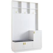 Garderoben - Set mit Bank, Schubladen und Haken - YB - N657P27134950W - 1 - yorbiy.com