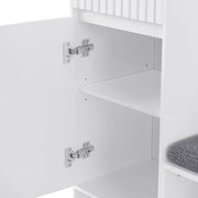 Garderoben - Set mit Sitzbank, Schubladen, Kleiderhaken und Lochwand - YB - N657P29427071W - 5 - yorbiy.com