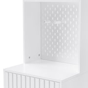Garderoben - Set mit Sitzbank, Schubladen, Kleiderhaken und Lochwand - YB - N657P29427071W - 8 - yorbiy.com