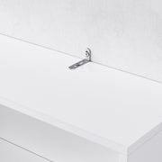Garderoben - Set mit Sitzbank, Schubladen, Kleiderhaken und Lochwand - YB - N657P29427071W - 9 - yorbiy.com