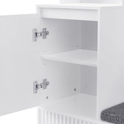 Garderoben - Set mit Sitzbank, Schubladen und 4 Kleiderhaken - YB - N657P29427273W - 5 - yorbiy.com