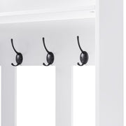 Garderoben - Set mit Sitzbank, Schubladen und 4 Kleiderhaken - YB - N657P29427273W - 6 - yorbiy.com