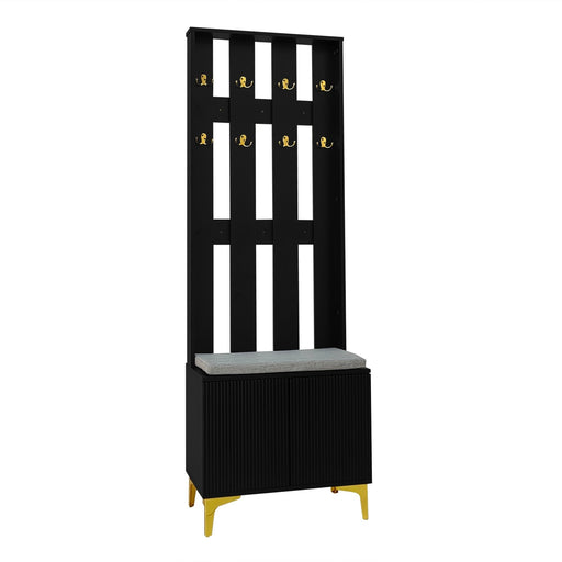 Garderobenset mit Schuhbank und Kissen - YB - N621P232621S - 1 - yorbiy.com