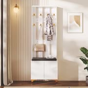 Garderobenset mit Schuhbank und Kissen - YB - N621P232621W - 8 - yorbiy.com
